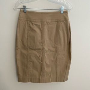 NWT Khaki Ann Taylor Skirt